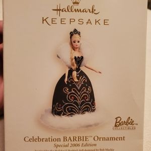 Hallmark 2006 Celebration Barbie Ornament